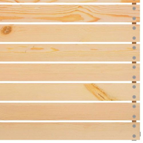  tömör fenyőfa kerti középső kanapé