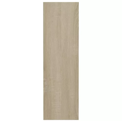  sonoma-tölgyszínű forgácslap fali cipősszekrény 60 x 18 x 60 cm