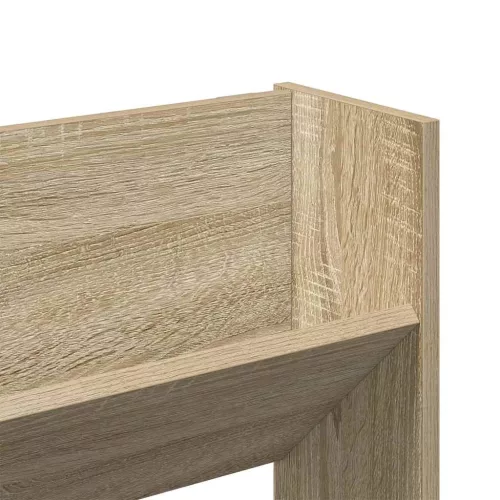  2 db sonoma-tölgyszínű fali cipősszekrény 80 x 18 x 60 cm