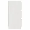  2 db fehér tömör fenyőfa éjjeliszekrény 40 x 29,5 x 64 cm