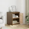  mézbarna tömör fenyőfa kisszekrény 60 x 36 x 65 cm