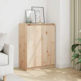  tömör fenyőfa tálalószekrény 60 x 36 x 84 cm