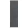  szürke tömör fenyőfa könyvszekrény/térelválasztó 40x30x103,5 cm