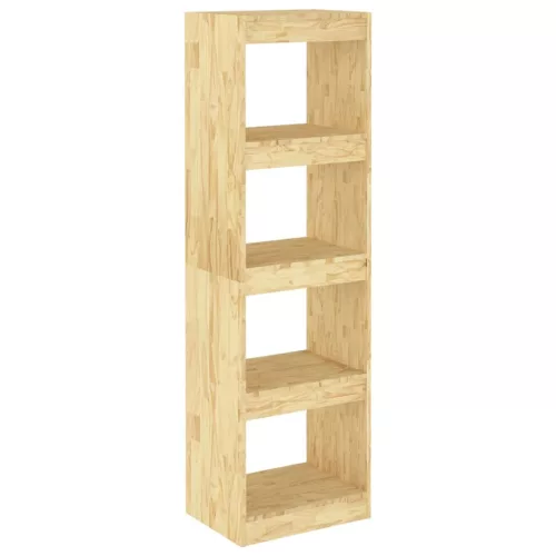  fenyőfa könyvszekrény térelválasztó 40 x 30 x 135,5 cm