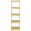 fenyőfa könyvszekrény térelválasztó 40 x 30 x 135,5 cm