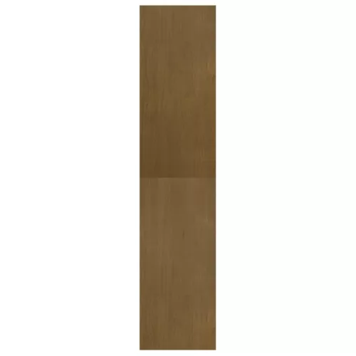  mézbarna fenyőfa könyvszekrény térelválasztó 40 x 30 x 135,5 cm