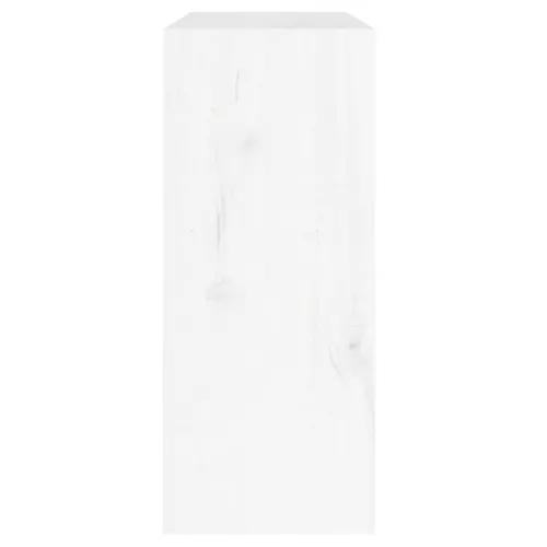  fehér fenyőfa könyvszekrény/térelválasztó 60 x 30 x 71,5 cm