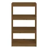  mézbarna fenyőfa könyvszekrény/térelválasztó 60 x 30 x 103,5 cm