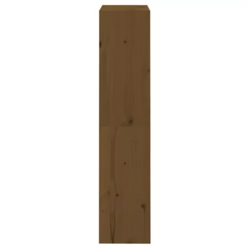  mézbarna fenyőfa könyvszekrény/térelválasztó 60 x 30 x 135,5 cm