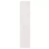  fehér tömör fenyőfa könyvszekrény/térelválasztó 80x30x135,5 cm