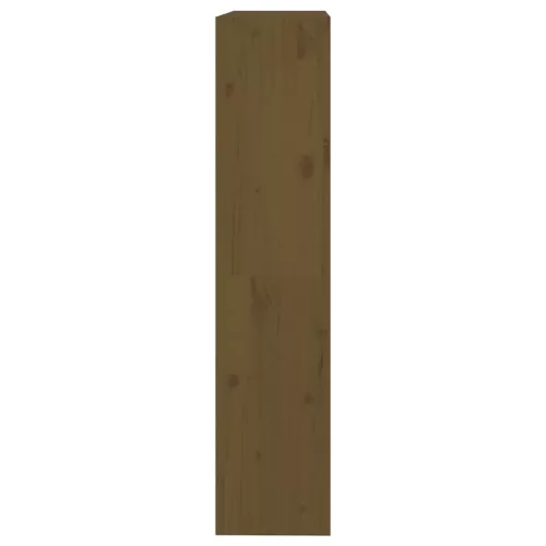  mézbarna fenyőfa könyvszekrény/térelválasztó 80 x 30 x 135,5 cm