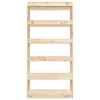  tömör fenyőfa könyvszekrény/térelválasztó 80 x 30 x 167,4 cm
