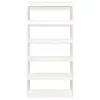  fehér tömör fenyőfa könyvszekrény/térelválasztó 80x30x167,4 cm