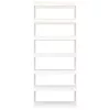  fehér fenyőfa könyvszekrény/térelválasztó 80 x 30 x 199,5 cm