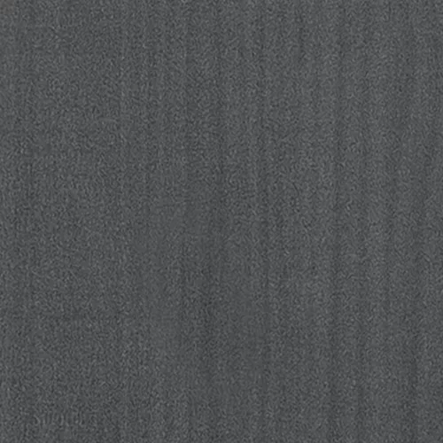  szürke tömör fenyőfa könyvszekrény/térelválasztó 100 x 30 x 135,5 cm 