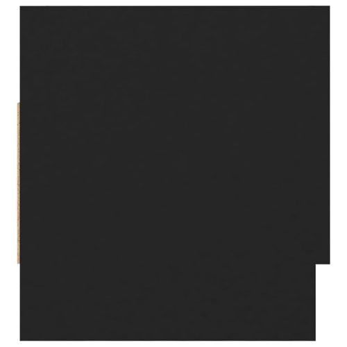  fekete szerelt fa ruhásszekrény 70 x 32,5 x 35 cm