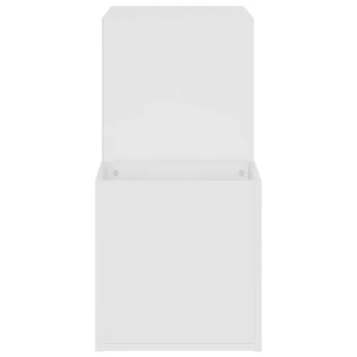  fehér szerelt fa előszobai cipősszekrény 105 x 35,5 x 70 cm