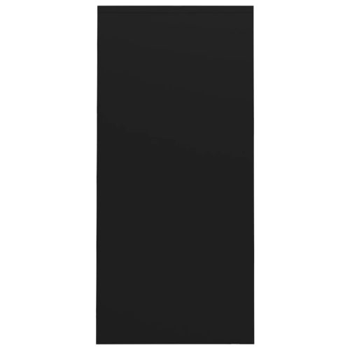  fekete szerelt fa laptopasztal 102,5 x 35 x 75 cm