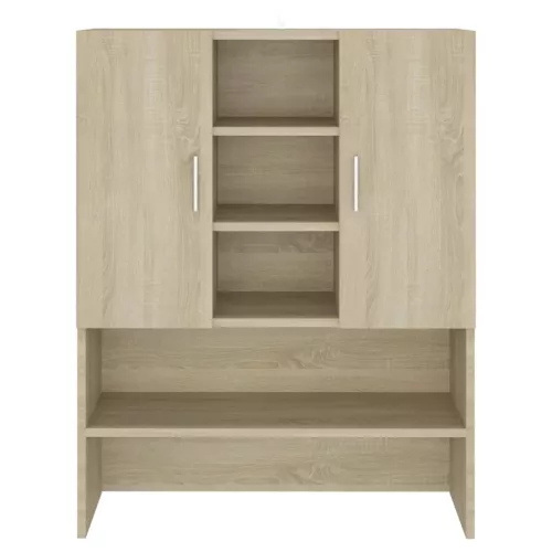  sonoma tölgy színű mosógépszekrény 70,5 x 25,5 x 90 cm