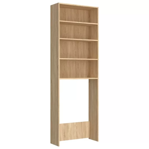  sonoma tölgy színű mosógépszekrény 64 x 24 x 190 cm