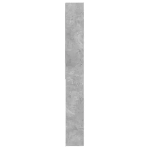  betonszürke mosógépszekrény 64 x 24 x 190 cm