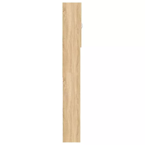  sonoma tölgy színű mosógépszekrény 64 x 25,5 x 190 cm