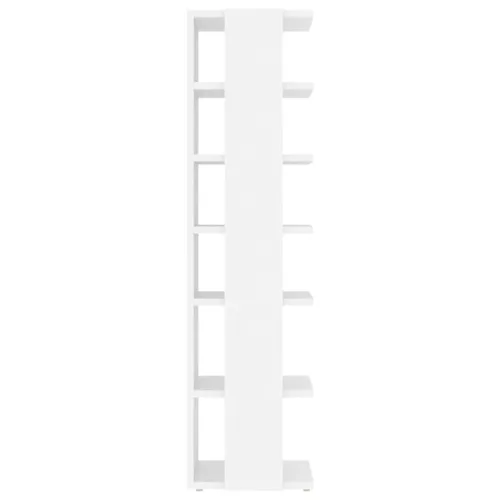  2 db fehér szerelt cipősszekrény 27,5x27x102 cm