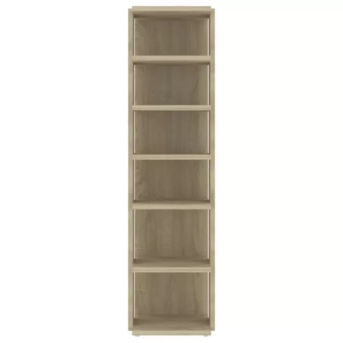  2 db sonoma tölgy színű cipősszekrény 27,5 x 27 x 102 cm