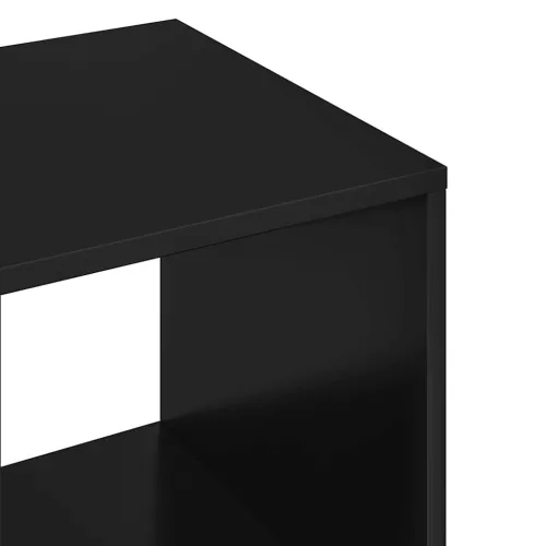  fekete szerelt fa ruhásszekrény 80 x 40 x 110 cm