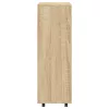  sonoma tölgy színű szerelt fa ruhásszekrény 80 x 40 x 110 cm