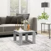 betonszürke szerelt fa kisasztal 50 x 50 x 35 cm