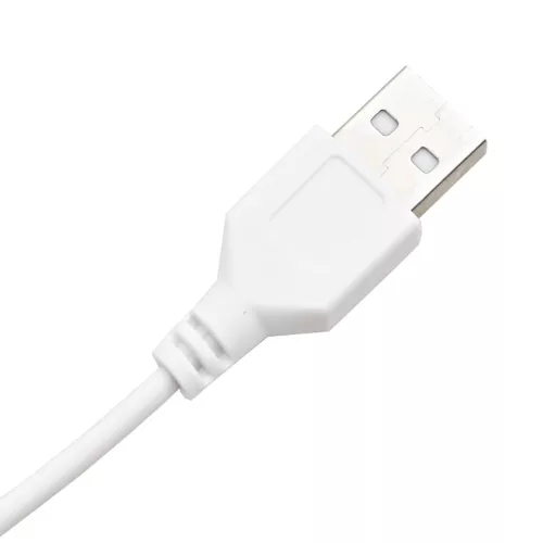  magasfényű fehér tükrös szekrény LED-ekkel 60 x 31,5 x 62 cm