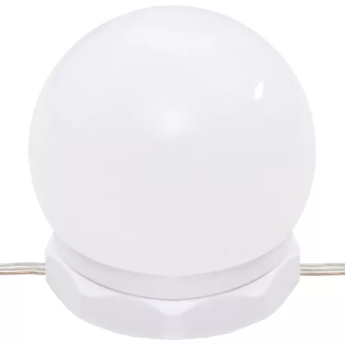  betonszürke tükrös szekrény LED-ekkel 90 x 31,5 x 62 cm