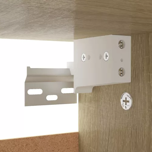  sonoma tölgy színű szerelt fa cipősszekrény 60 x 35 x 70 cm