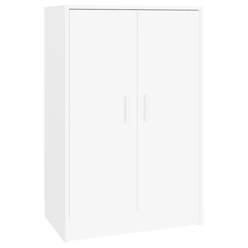  fehér szerelt fa cipősszekrény 60 x 35 x 92 cm