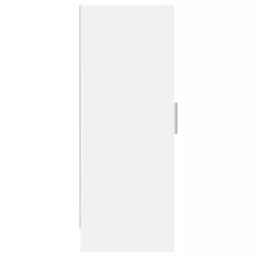  fehér szerelt fa cipősszekrény 32 x 35 x 92 cm