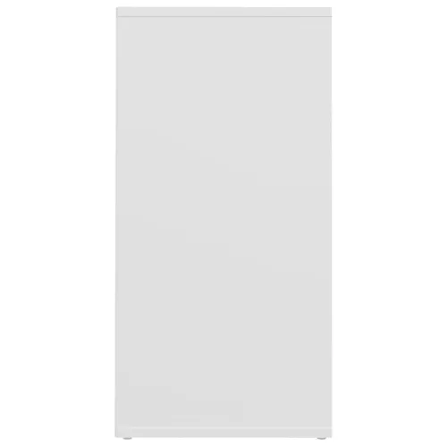  2 db fehér szerelt fa cipősszekrény 31,5 x 35 x 70 cm