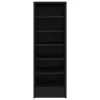  fekete szerelt fa cipősszekrény 31,5 x 35 x 90 cm