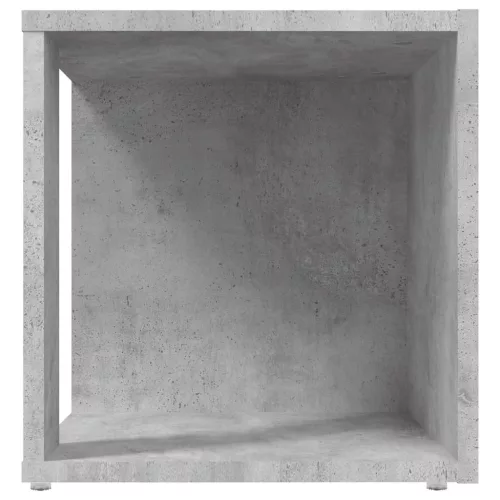  betonszürke szerelt fa kisasztal 33 x 33 x 34,5 cm