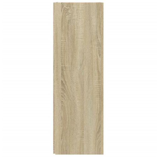  sonoma tölgy színű szerelt fa sarokszekrény 33 x 33 x 100 cm