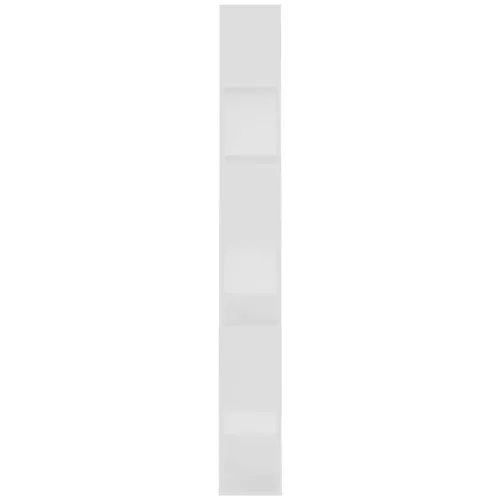 fehér szerelt fa térelválasztó könyvszekrény 80 x 24 x 186 cm