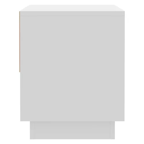  2 db fehér forgácslap éjjeliszekrény 45 x 34 x 44 cm