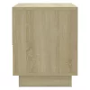  sonoma tölgy színű forgácslap éjjeliszekrény 45 x 34 x 44 cm