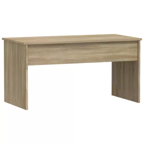  sonoma tölgy színű szerelt fa dohányzóasztal 102x50,5x52,5 cm
