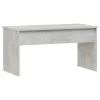  betonszürke szerelt fa dohányzóasztal 102 x 50,5 x 52,5 cm