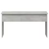  betonszürke szerelt fa dohányzóasztal 102 x 50,5 x 52,5 cm