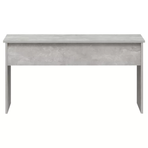  betonszürke szerelt fa dohányzóasztal 102 x 50,5 x 52,5 cm