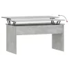  betonszürke szerelt fa dohányzóasztal 102 x 50,5 x 52,5 cm