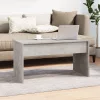  betonszürke szerelt fa dohányzóasztal 102 x 50,5 x 52,5 cm
