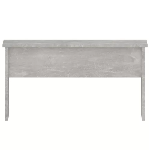  betonszürke szerelt fa dohányzóasztal 80 x 50,5 x 41,5 cm